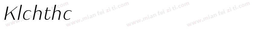 Kulachat hc字体转换